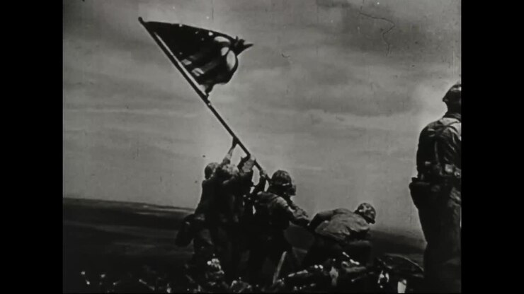 iwo jima nổi tiếng thủy quân lục chiến trồng cờ trong thế chiến ii