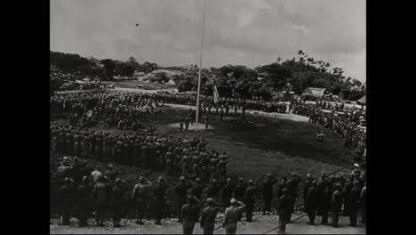 Berühmte-Iwo-Jima-Marines-Flagge-Pflanzen-Während-Des-Zweiten-Weltkriegs