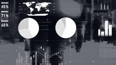 Animación-Del-Procesamiento-De-Datos-Financieros-Sobre-Personas-Caminando-Por-Las-Calles-De-La-Ciudad