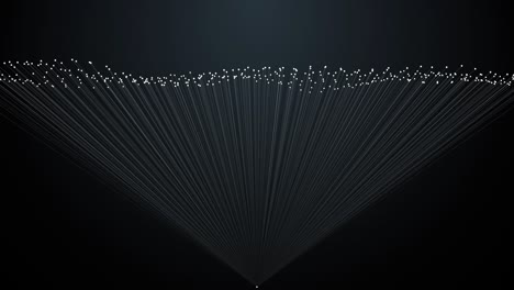 animación geométrica abstracta generada por computadora