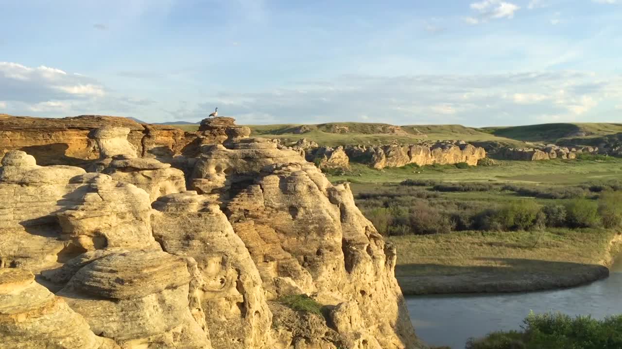Writing On Stone Provincial Park, Alberta, Canada