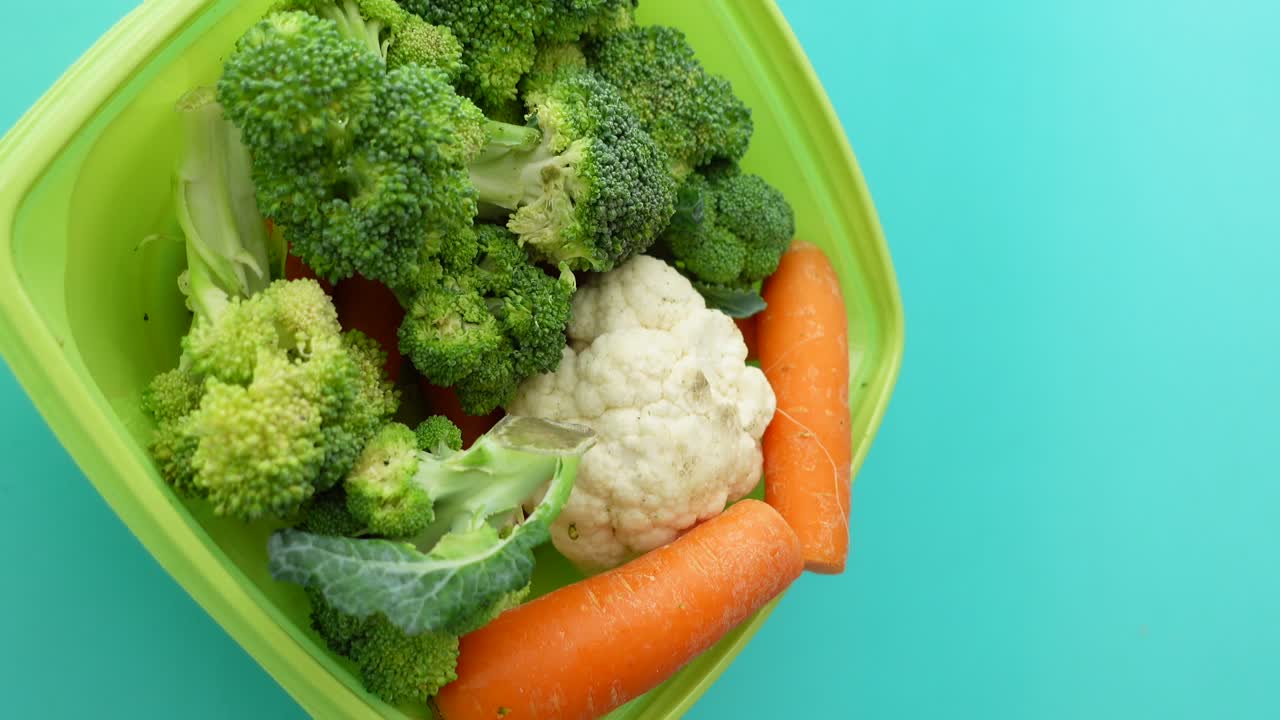 Broccoli, Cauliflower, and Carrots
