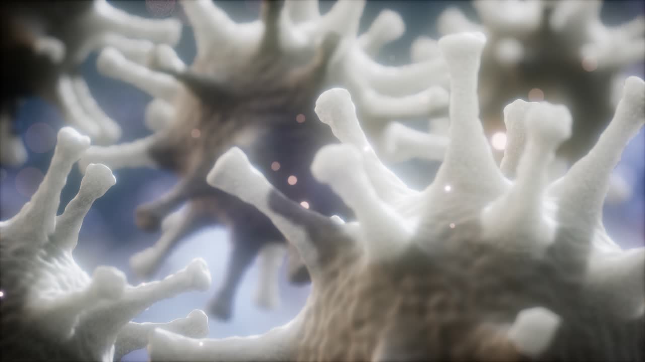 concepto de virus respiratorio coronavirus ncov