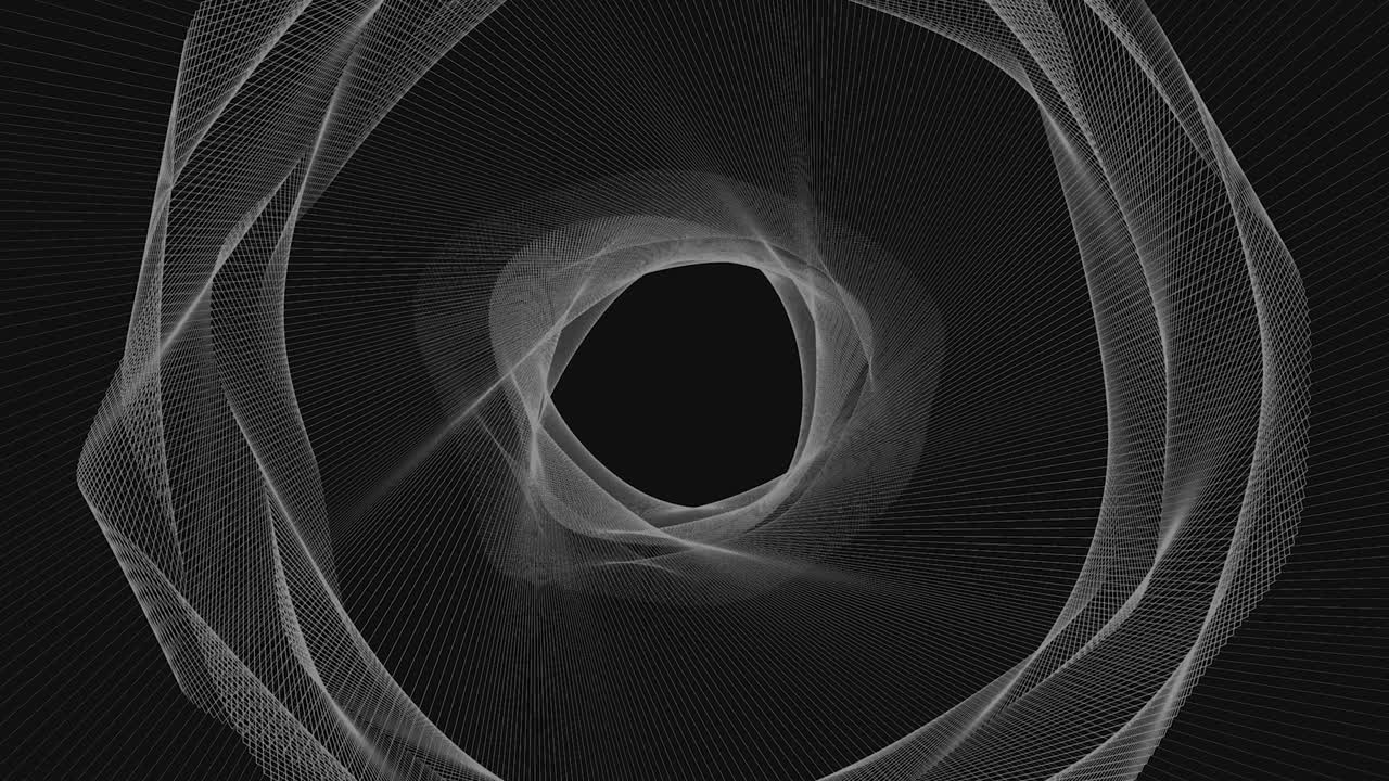 fondo abstracto túnel geométrico fiscedélico vc