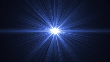 las luces de los rayos de las estrellas 4k las luces de las lentes ópticas las llamaradas de arte de animación brillantes el fondo de la lente de luz hermosa la llamarada de la luz el fondo gráfico de movimiento y la animación