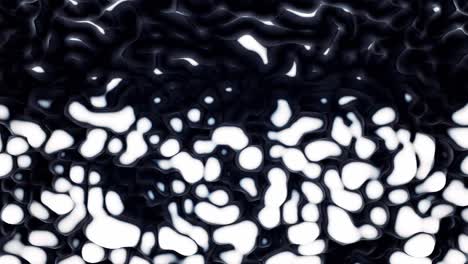 abstract black and white fluid pattern