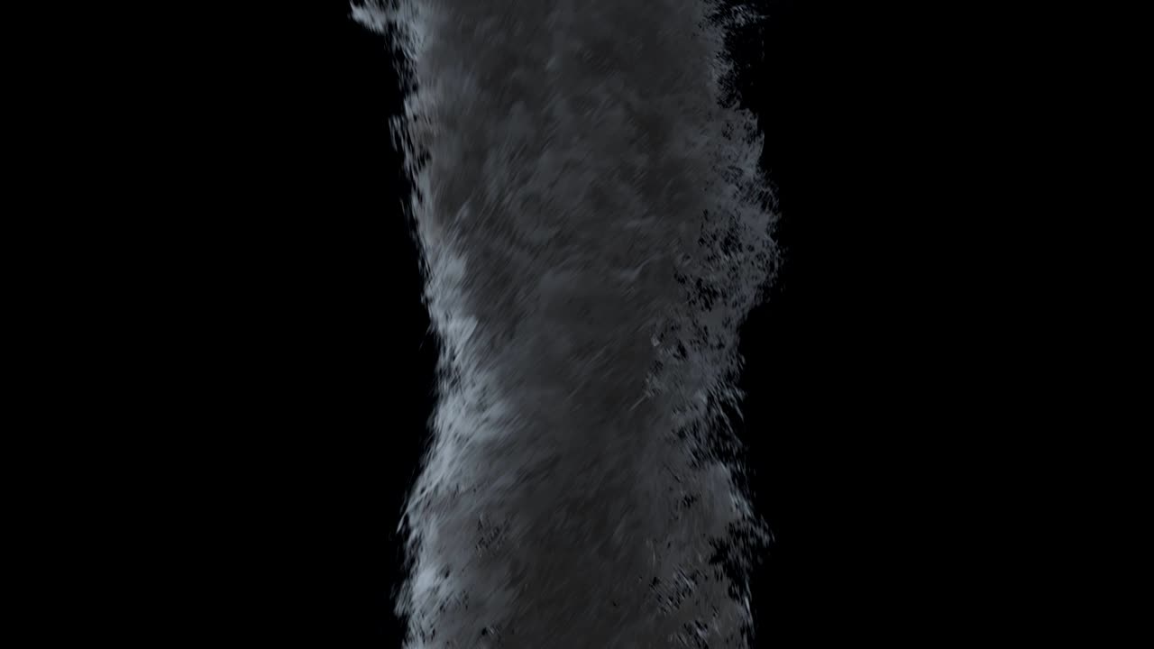 el vórtice de partículas abstractas.