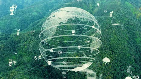 conservación del medio ambiente en el futuro y desarrollo sostenible de la modernización