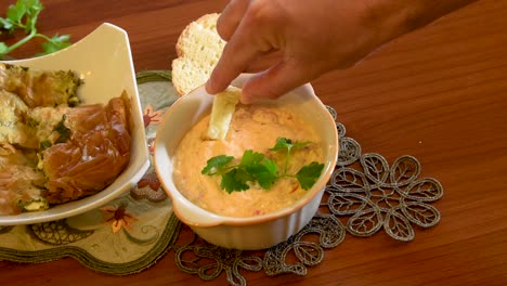 Cocina-Mediterránea-Saludable,-Concepto-De-Tres-Platos-Para-El-Almuerzo-O-La-Cena