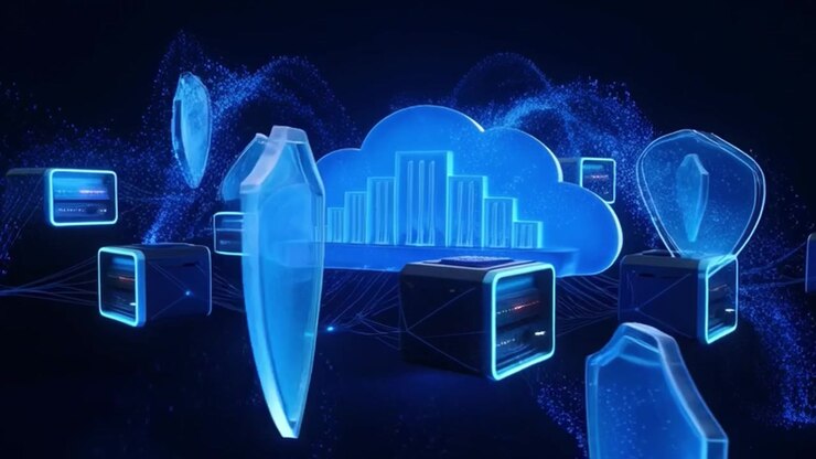 Digital Cloud Computing and Cybersecurity Network Visualization