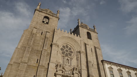 facade of a historic church in portugal