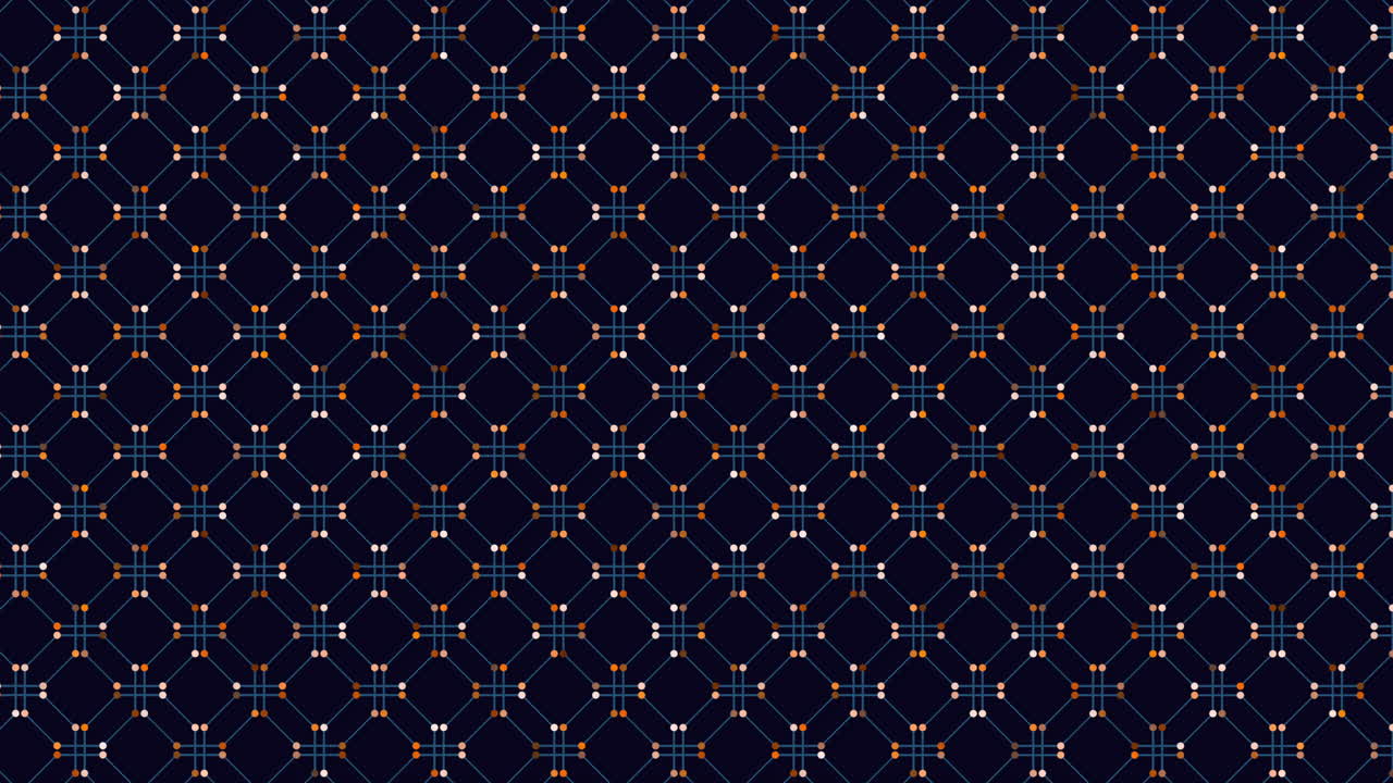 대칭 격자 패턴 반복되는 점은 복잡한 디자인을 형성합니다.