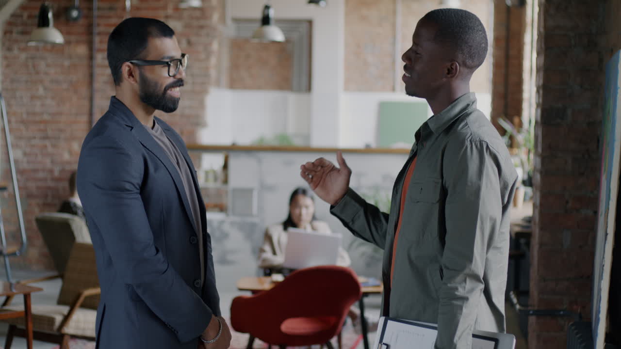 현대적 인 사무실 에서 사업 회의