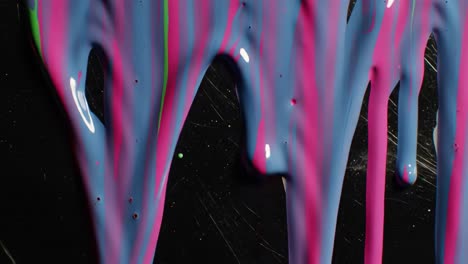 abstract paint drips