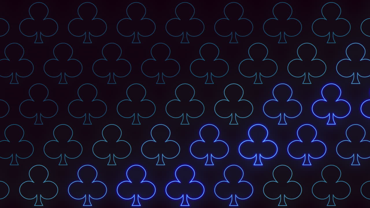 타일링을 위한 검은색과 파란색 포커  삼각형 패턴