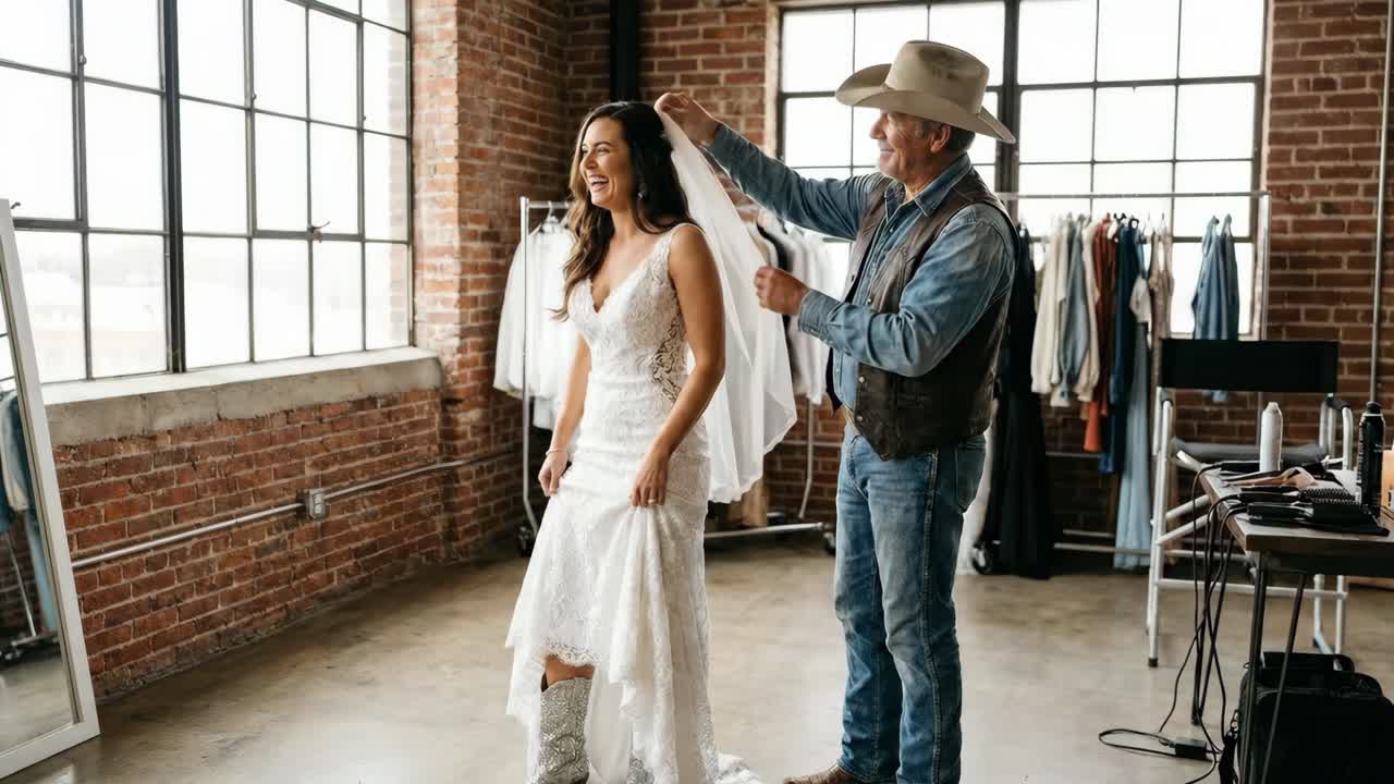 La sposa si prepara per il giorno delle nozze