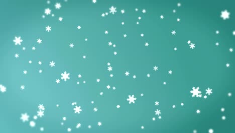 4k abstract motion background  animation with snowflake shapes