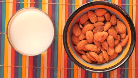 almendras y leche de almendras: un bocadillo saludable y delicioso