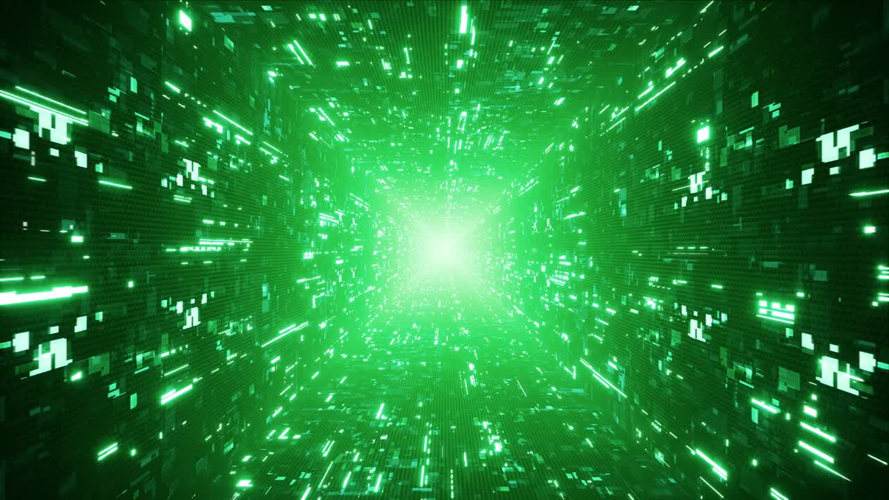 Digital Matrix Technology Tunnel