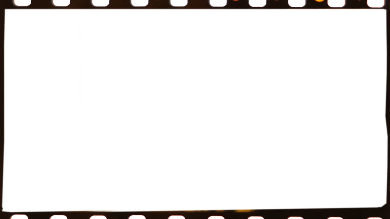 Real 35mm film frame overlay - clean