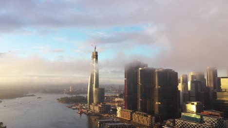 Sydney-Sunset---Darling-Harbour-Flight