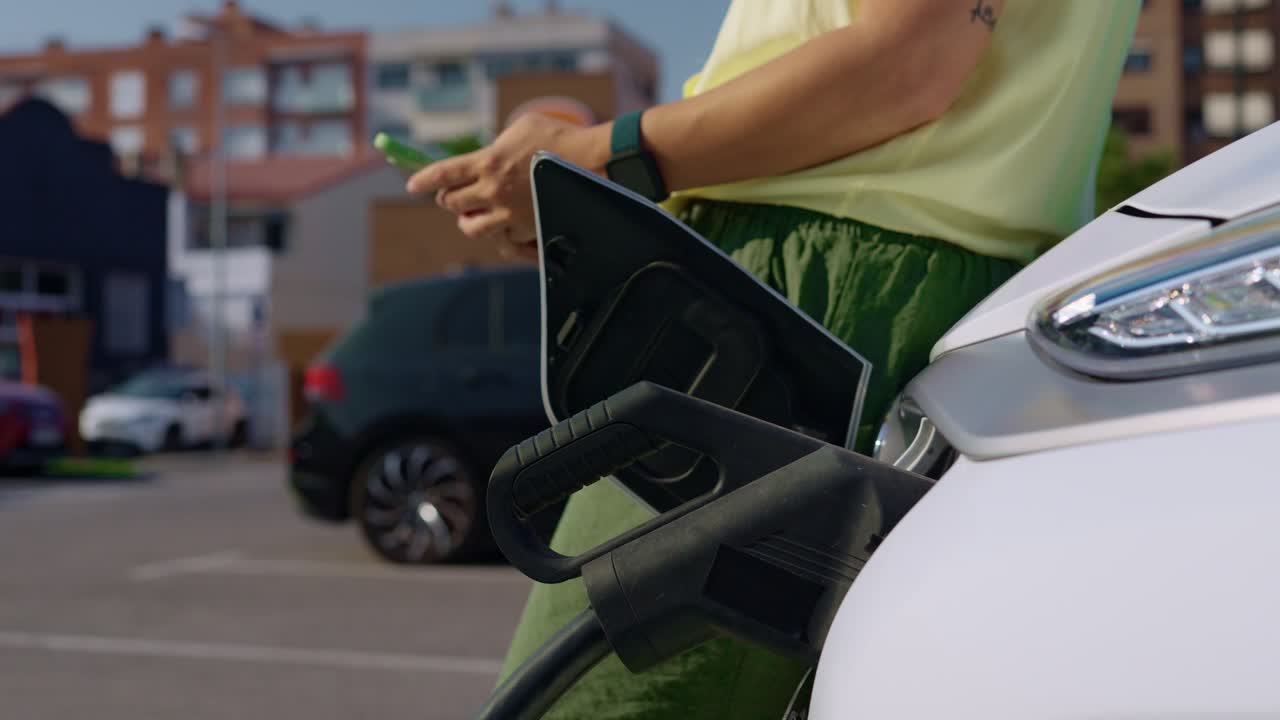 carga de un vehículo eléctrico