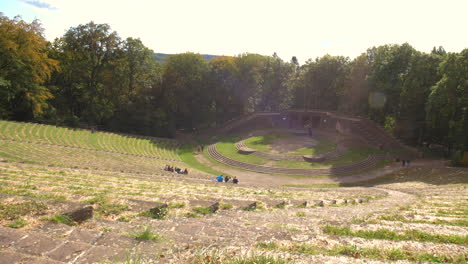 Heidelberg-Thingstätte-theather-Agricultural-Landscape-with-Lush-Crops-and-Trees-in-a-Scenic-Nature-Environment