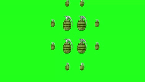 Green-Screen-Grenade-Transition-Pack