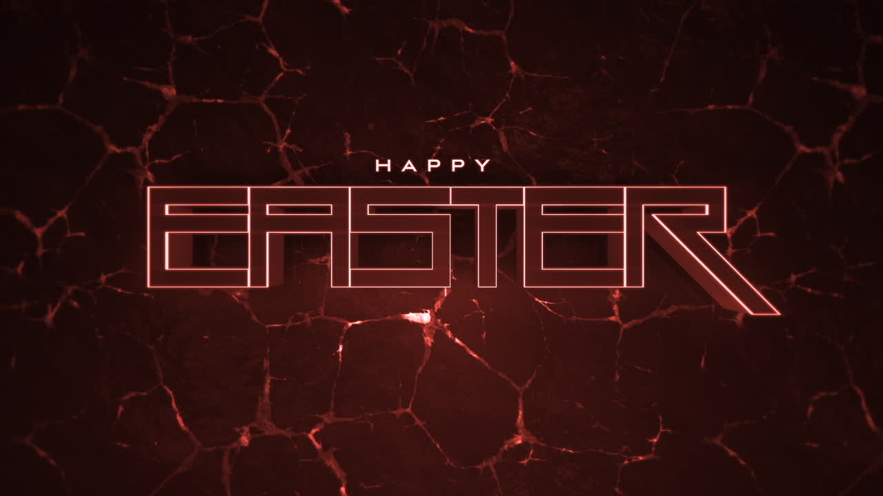 felices pascuas monocromáticas en degradado rojo