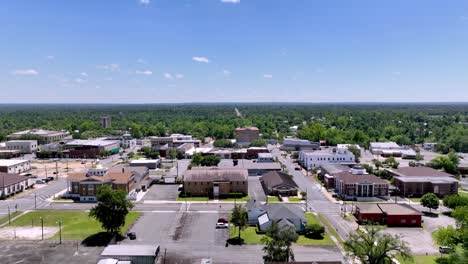 high aerial over marianna florida