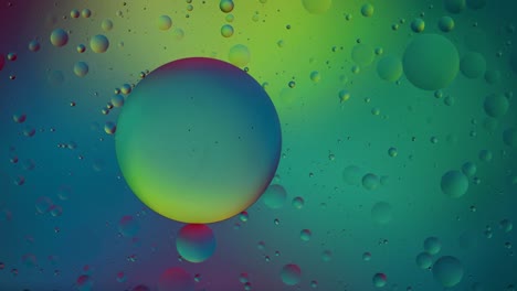 abstract colorful bubbles