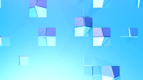 abstracto simple azul violeta baja poli superficie 3d como entorno de patrón elegante. suave geométrico bajo fondo de movimiento poli de desplazamiento de polígonos puros azul violeta. fondo de bucle sin costuras 4k fullhd