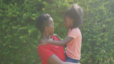 mother and daughter spending time together