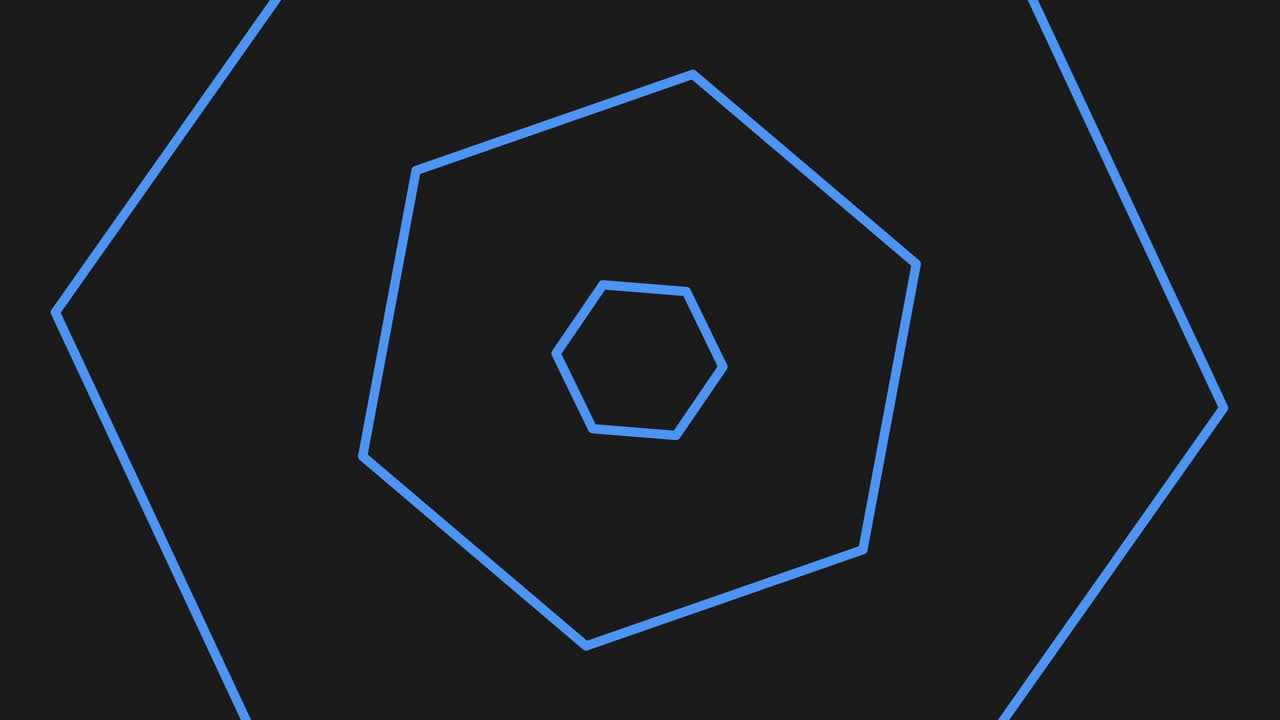 검은 바탕에 파란 사각형