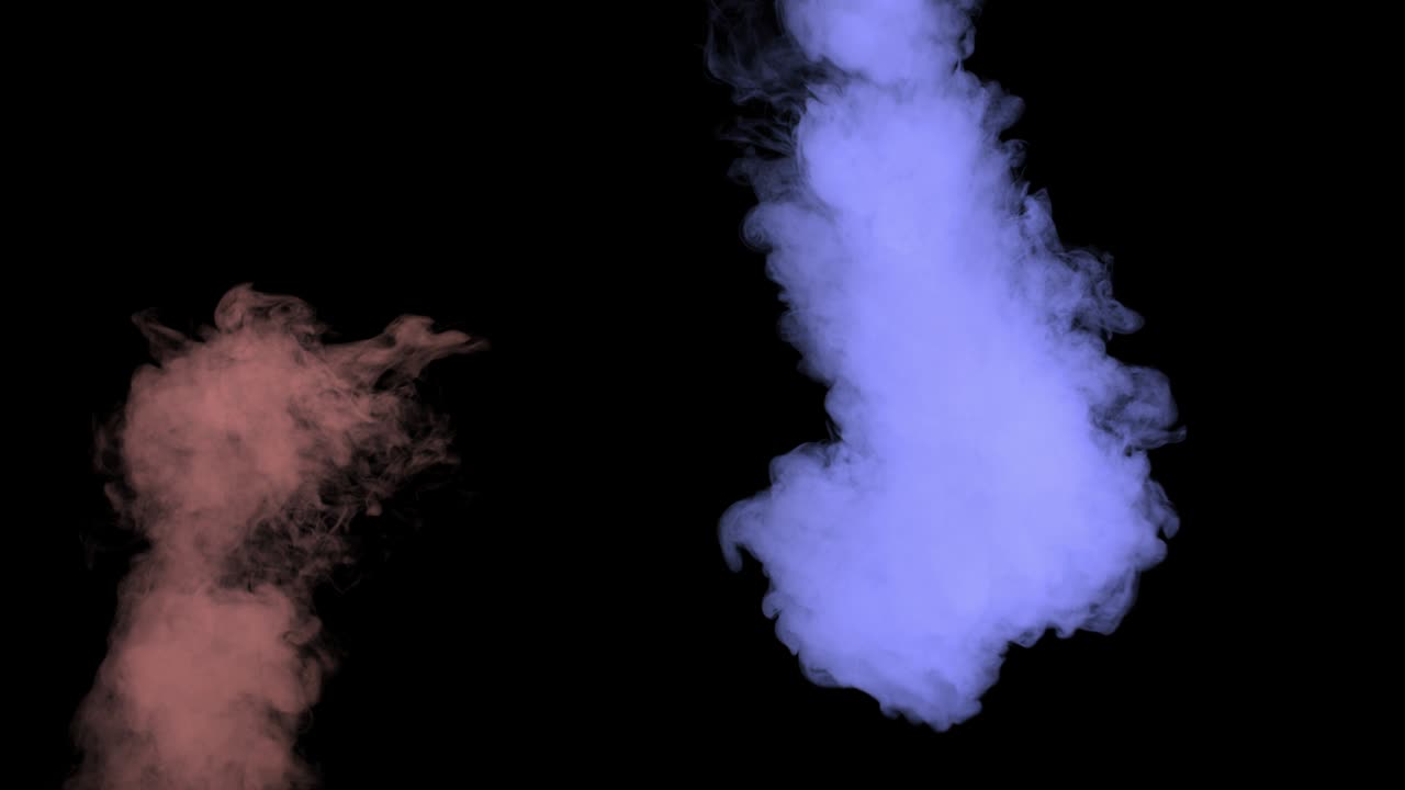 4k 다채로운 안개 및 연기 효과