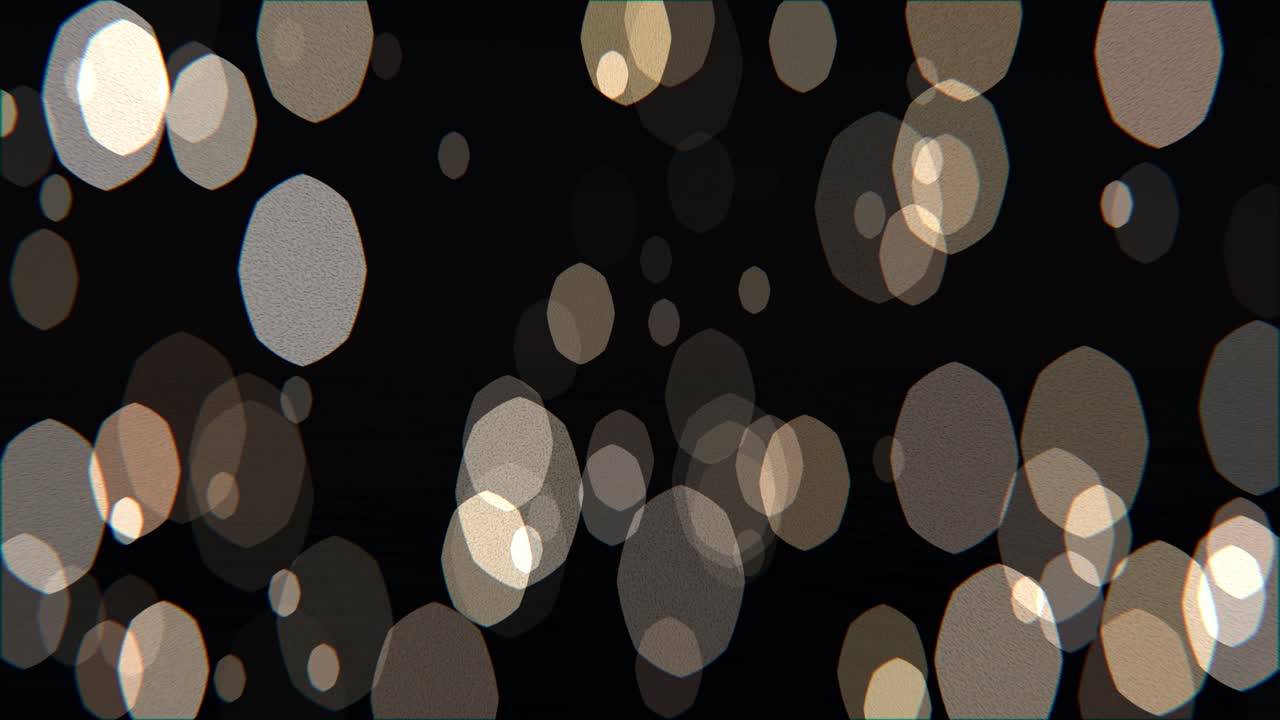 animación de la luz bokeh desaturado aspecto de color vintage