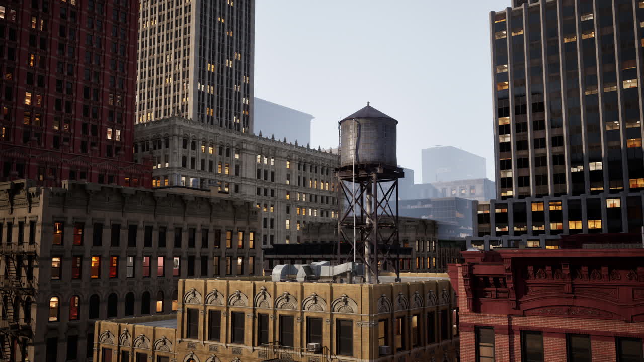 뉴욕 워터 타워  ⁇ 크 세부 사항