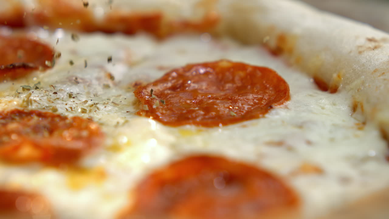 Pepperoni Pizza Close-Up