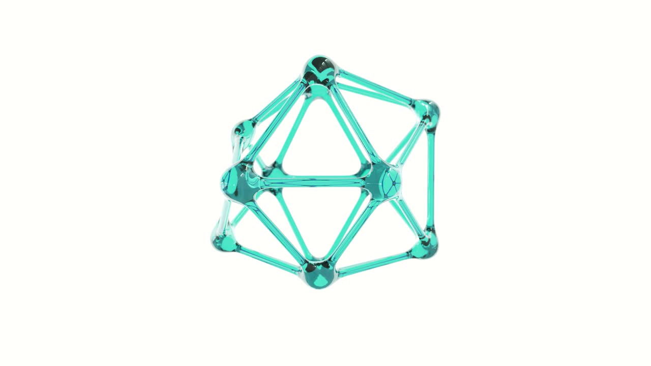 4k의 추상적인 유리 분자