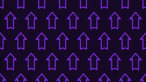 purple arrow pattern eye-catching design element for websites and apps