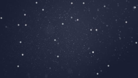 animación de paisajes de invierno