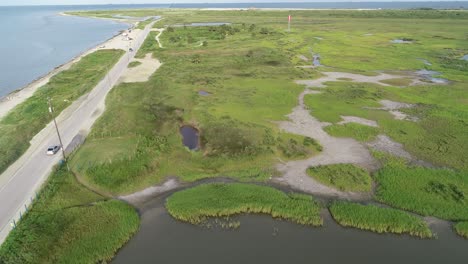 This-is-a-aerial-video-over-East-End-Lagoon-Preserve