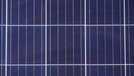 slow-motion zoom out of a solar panel
