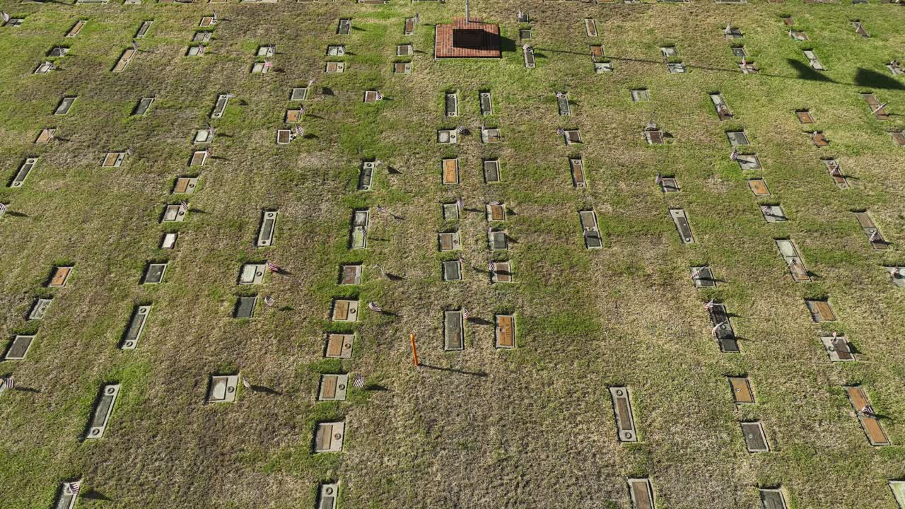 ft 근처 의 국립 묘지 의 공중 사진