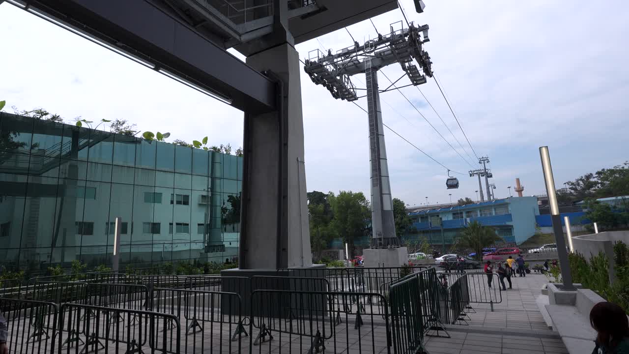 Mexico City's latest Cablebus public transport route
