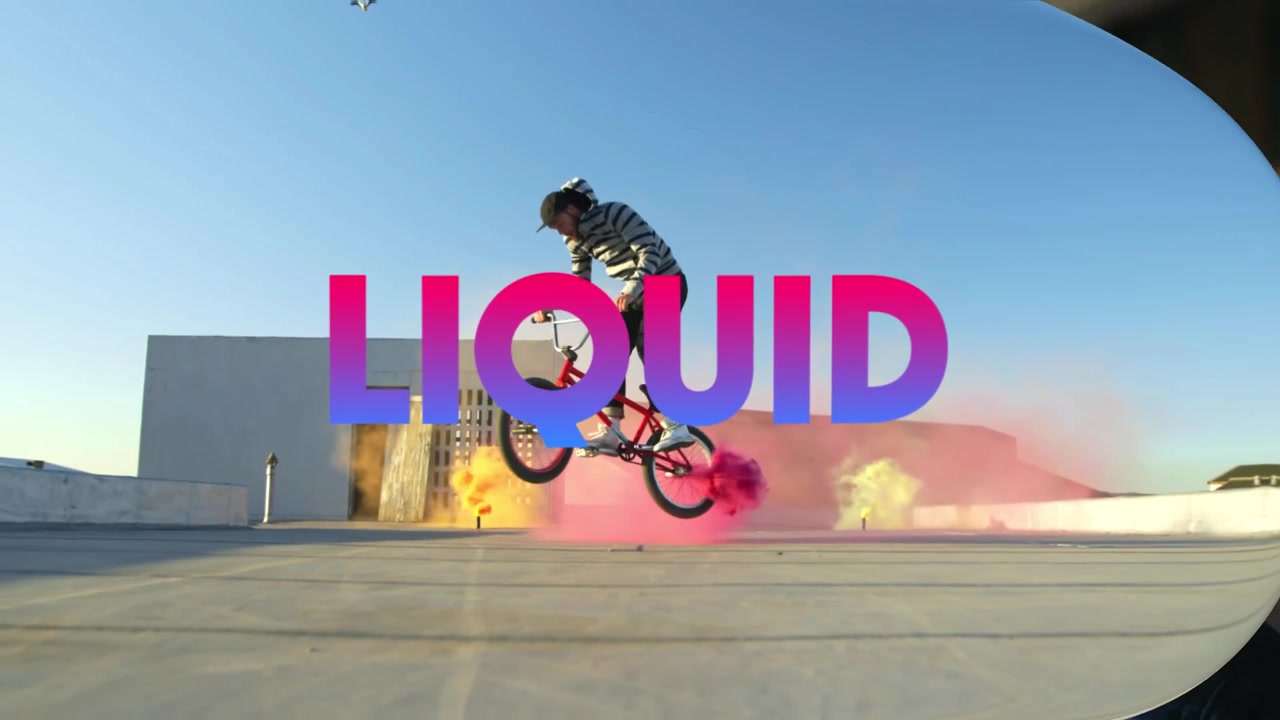Dynamic Liquid Transition Reveal with Diverse Lifestyle Scenes