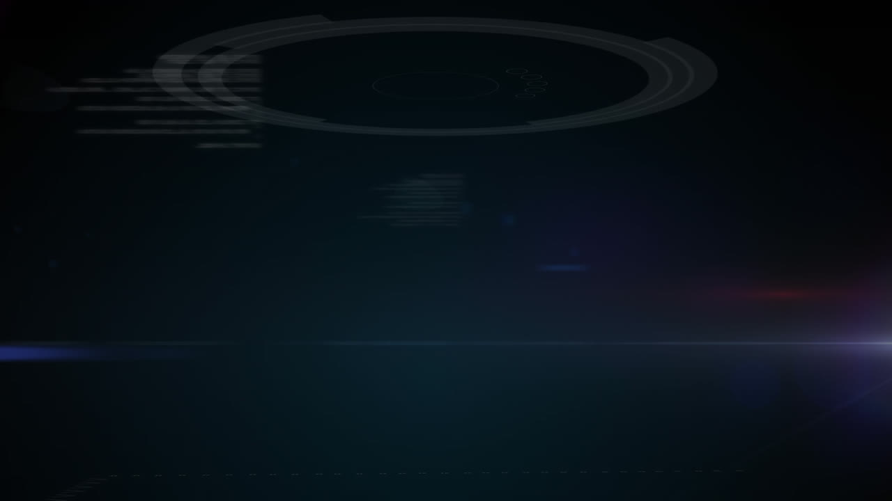 어두운 초록색 배경에서 dna 줄이 회전 및 데이터 처리의 애니메이션