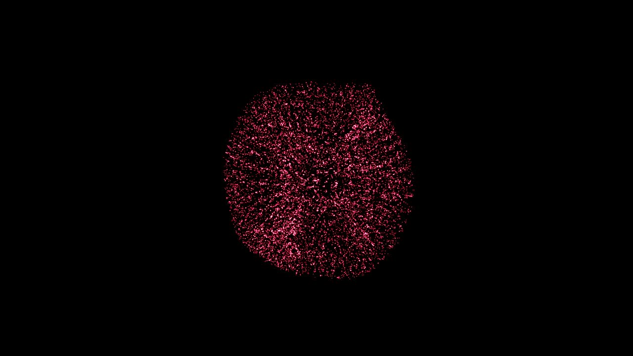 Abstract Motion Background with particles