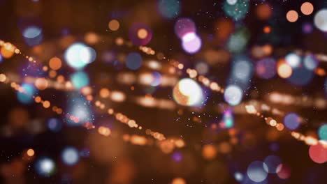 fondo abstracto de luces y espirales