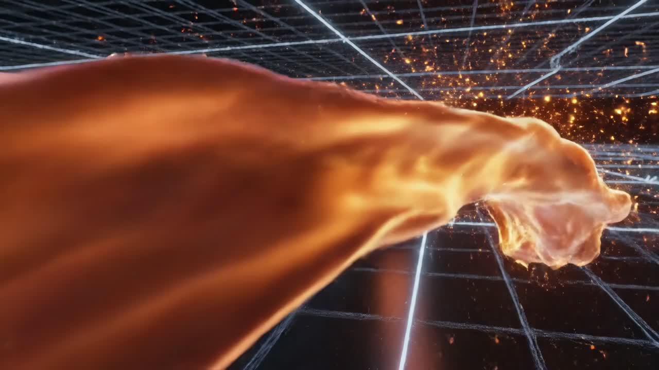 Abstract Plasma Flow Animation